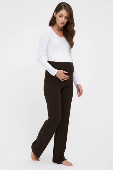 Organic Bamboo Essential Maternity Pants Pants from Bamboo Body maternity store australia